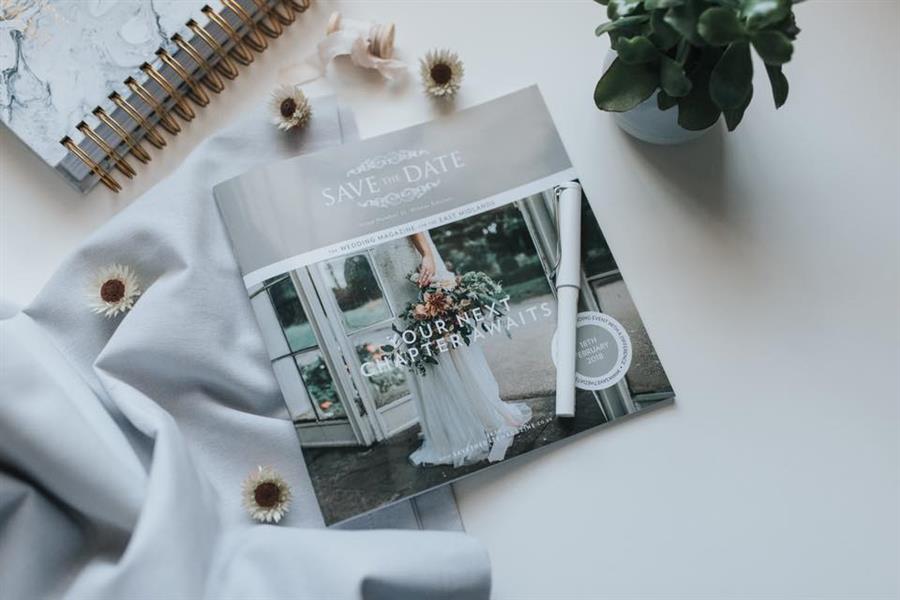 Save the Date magazine - Pear and Bear Photography, styled shoot