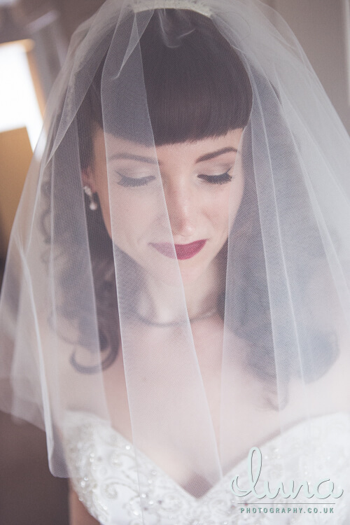 Pin Up Wedding Make Up - Lizzie by Luna Photography
