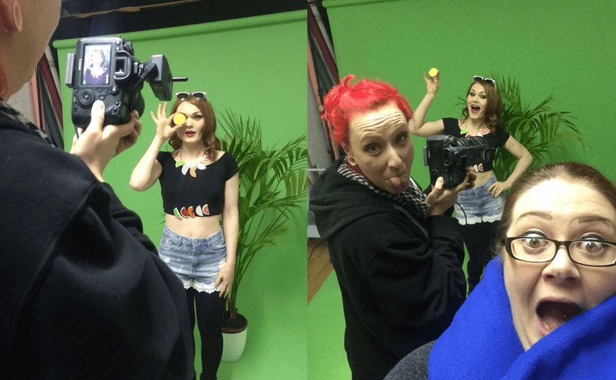 Gingerface, Sugar & Vice, behind the scenes