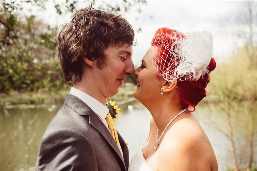 Emily & Stu - hair by Pin-up Curl and photo by Roar Photography