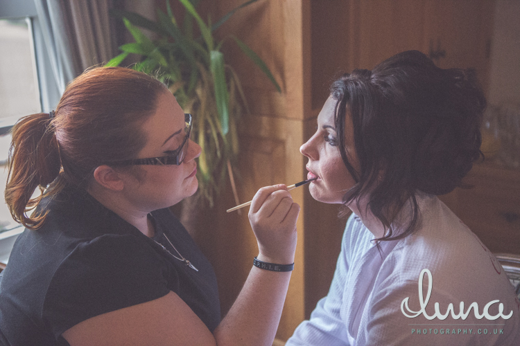 Ms Moo Make Up wedding make-up in Nottingham - Luna Photography